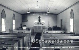 Real Photo - All Saints Episcopal Church in Houghton Lake, Michigan