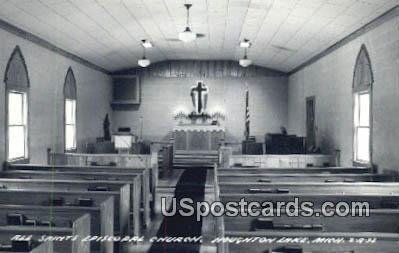 Real Photo - All Saints Episcopal Church - Houghton Lake, Michigan MI  