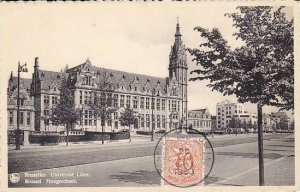 Belgium Brussels Universite libre 1953