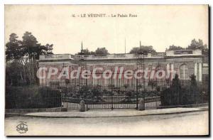 Old Postcard Le Vesinet The Pink Palace