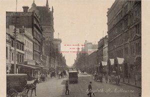 Australia, Melbourne, Elizabeth Street, Business Section