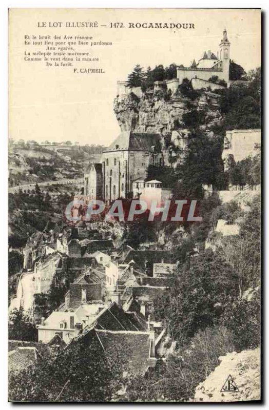 Old Postcard Lot Illustrates Rocamadour