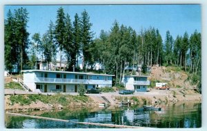 CLEARWATER, B.C. Canada ~ JASPER WAY MOTEL Roadside British Columbia Postcard