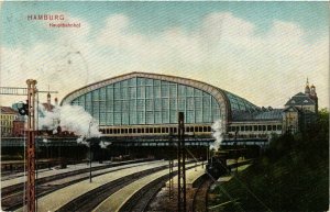 CPA AK Hamburg- Hauptbahnhof GERMANY (947894)