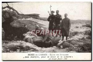 Old Postcard Army Museum of Church & # 39armee Invalides