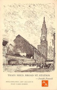 Train Shed, Broad St. Station Philadelphia Pennsylvania, PA