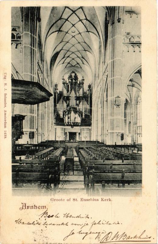 CPA AK ARNHEM Groote of St. Eusebius Kerk NETHERLANDS (604666)