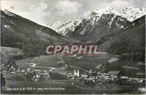 Modern Postcard Steinach has Br 1075 m geg das Gschnitztal