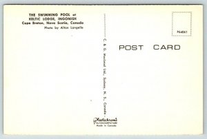 Nova Scotia  Canada  Keltic Lodge  The Swimming Pool  Postcard