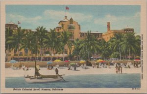 Postcard British Colonial Hotel Nassau Bahamas