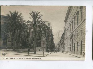 415619 ITALY PALERMO Corso Vittorio Emanuele Vintage NPG photo postcard