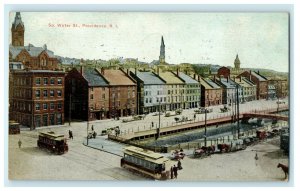 1910 So. Water St. Providence Rhode Island RI Antique Postcard 