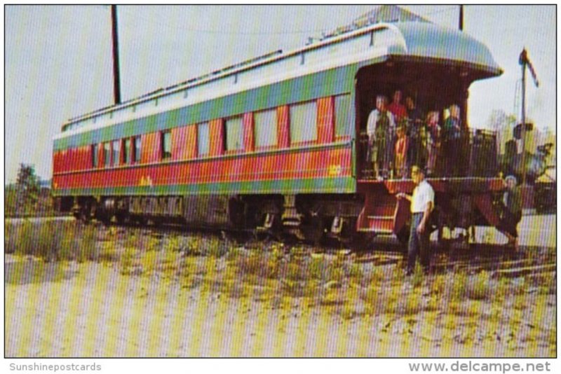 Pennsylvania Bloomsburg Alice-May No 100 Railroad Business Car Carroll Park &...