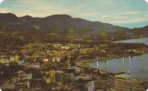 Mexico Acapulco Night View 1962