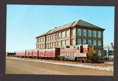 ON Algoma Central Train Sault Ste Marie Station ONTARIO