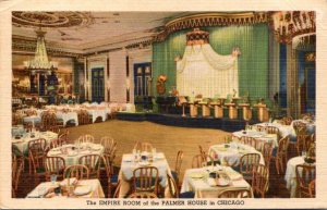 Illinois Chicago The Palmer House The Empire Room 1952 Curteich