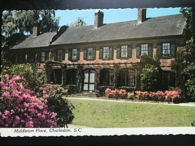 Vintage Postcard 1939 to now Middleton Place Charleston South Carolina (SC)