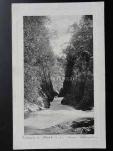 Scotland: Entrance to Black Rock at Novar, Ross-shire, Old Postcard by Davidsons