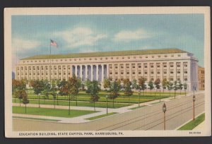 Pennsylvania HARRISBURG Education Building - State Capitol Park ~ Linen