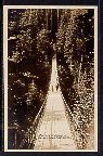 Suspension Bridge Over CapilanoRiver,Vancouver,British Columbia,Canada