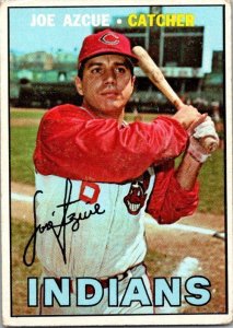 1968 Topps Baseball Card Joe Azcue Cleveland Indians sk3542