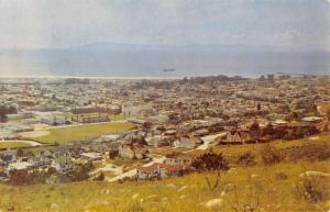 Ventura California Birdseye View Of City Residential Vintage Postcard K51558