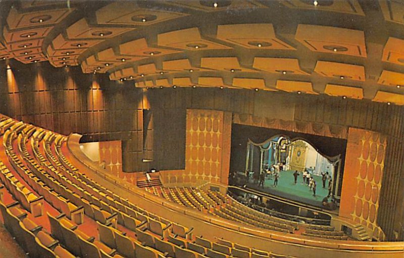 Fisher Theatre Opened In 1961 - Detroit, Michigan MI