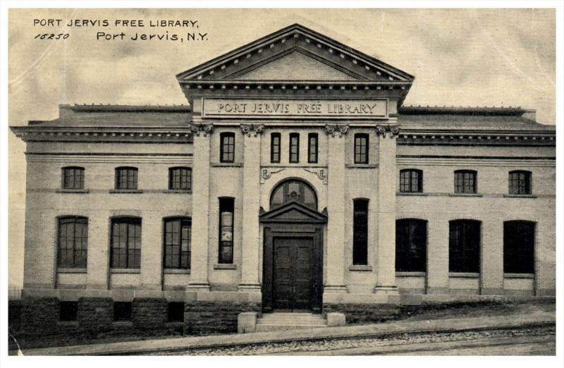 10423  NY Port  Jervis   Free Library