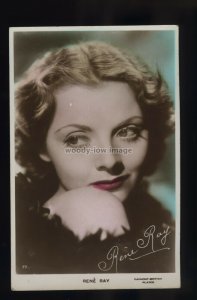 b0637 - Film Actress - Rene Ray - Gaumont -British - Art Photo No.77 - postcard