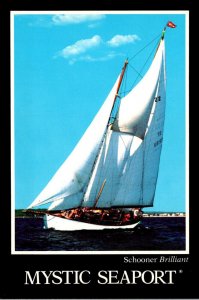 Schooner Mystic At Mystic Seaport