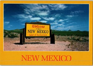 Welcome to New Mexico Land of Enchantment New Mexico Postcard