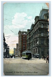 C. 1910 Walnut Street Cincinnati Ohio Postcard P191E