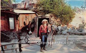 Old Prospector, Ghost Town Knott's Berry Farm, Buena Park, California, CA, US...