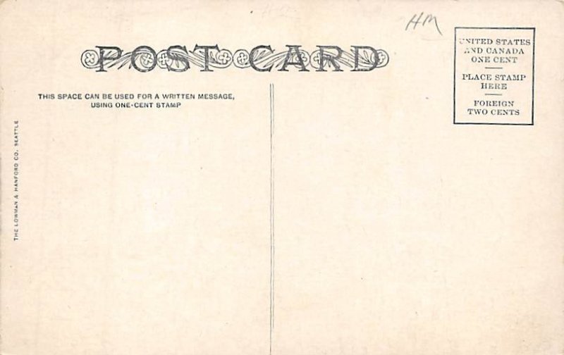 West Seattle Ferry & Paddle Boats Ship Unused 