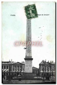 Old Postcard From Paris Obelisk of Luxor