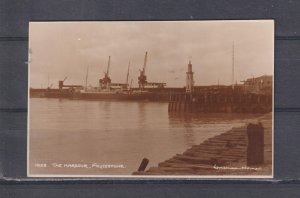 GREAT BRITAIN, FOLKESTONE HARBOUR, c1920 ppc., unused.