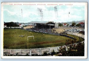 Kingston Ontario Canada Postcard The George Richardson Stadium 1905 Antique