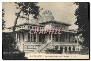 Old Postcard Arcachon Casino de la Foret Riviera Park