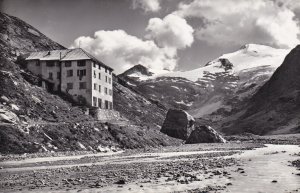 Switzerland Saas-Tal Hotel Mattmark gegen Monte Moro Photo