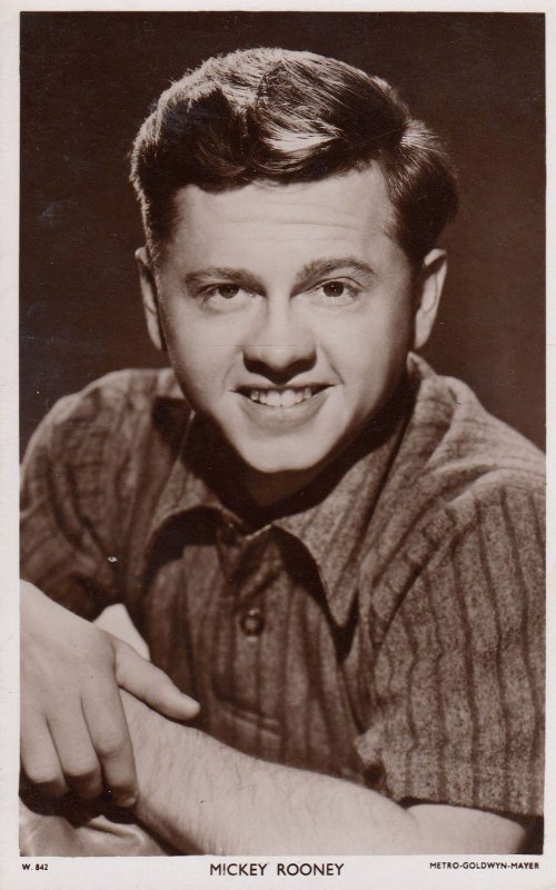 Mickey Rooney Picturegoer Vintage Photo Postcard