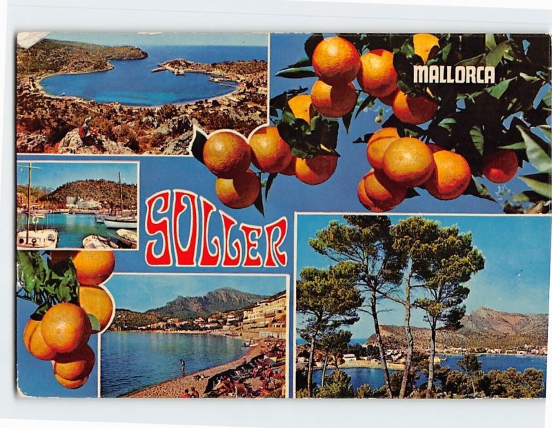 Postcard Attractions in Soller Mallorca Spain