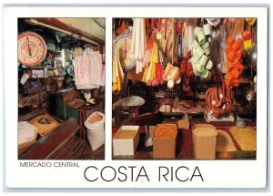 1997 Fruits Groceries Stands Central Market San Jose Costa Rica Postcard