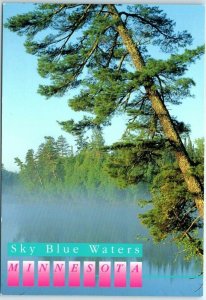 Postcard - Sky Blue Waters - Minnesota