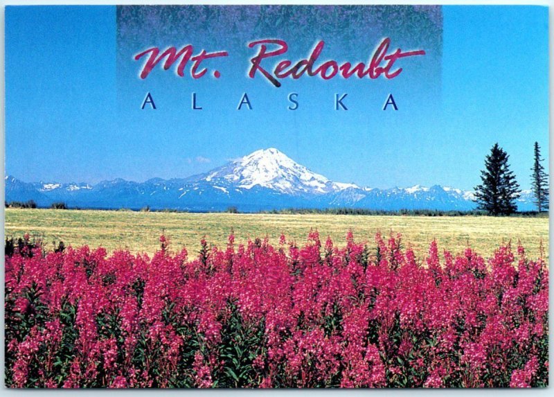 Postcard - Mount Redoubt, Alaska