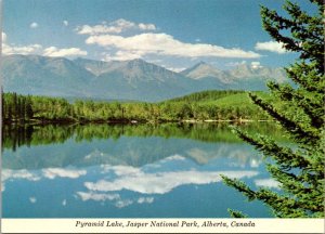 Canada Jasper National Park Pyramid Lake