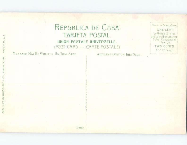 Unused Old Postcard EL MALECON AND MORRO Habana - Havana Cuba F5323