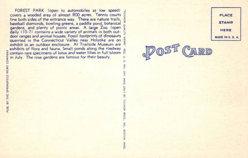 Poter Lake and Paddle Boats,Forest Park,Springfield,MA