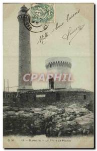 Old Postcard Lighthouse Planier Marseille