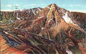 Mountain of the Holy Cross Colorado Vintage Postcard Standard View Card