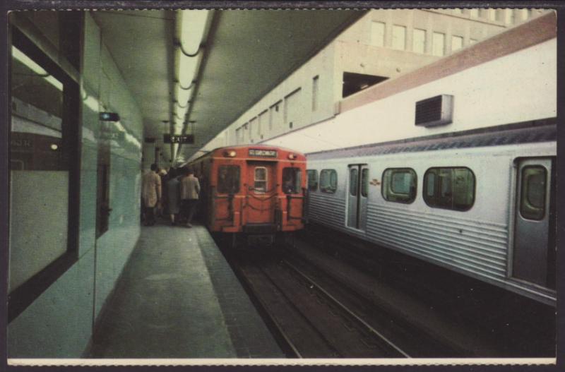 Toronto Subway,Tornoto,ON,Canada Postcard